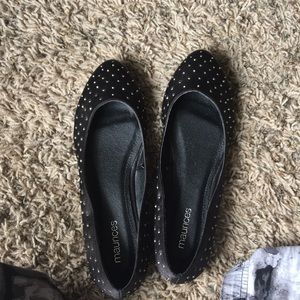 Maurice’s studded flats.